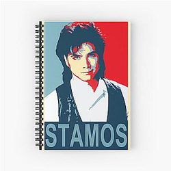 John Stamos Spiral Notebook