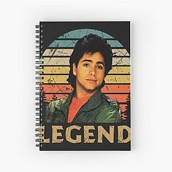Vintage John Stamos Legend Spiral Notebook