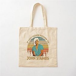 Proud John Stamos If Lost Please Return Cotton Tote Bag
