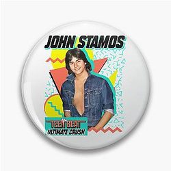 TEEN BEAT Ultimate Crush John Stamos Pin