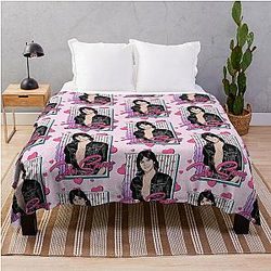John Stamos 80s Movie Heartthrob Throw Blanket