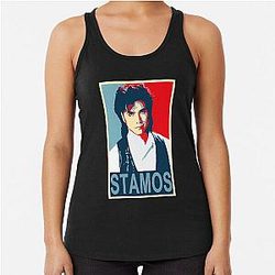 John Stamos Racerback Tank Top