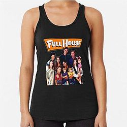 John Stamos Full House Cast Racerback Tank Top