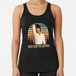 Lover Gift John Stamos Jesse and the Rippers Racerback Tank Top