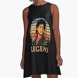 Vintage John Stamos Legend A-Line Dress