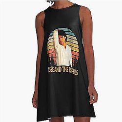 Lover Gifts John Stamos Jesse And The Rippers A-Line Dress