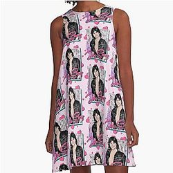 John Stamos 80s Movie Heartthrob A Line Dress