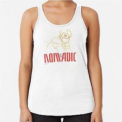 Joji Tank Tops - Joji Normadic Print Racerback Tank Top RB3006