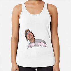 Joji Tank Tops - Joji Miller - Kill Me Racerback Tank Top RB3006