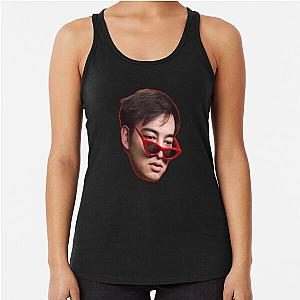 Joji Tank Tops - Joji Glasses Racerback Tank Top RB3006