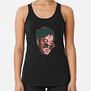 Joji Tank Tops - Joji Glasses Drawing Racerback Tank Top RB3006