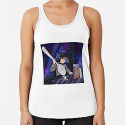 Joji Tank Tops - Joji from Sanctuary with Big Spoon Racerback Tank Top RB3006