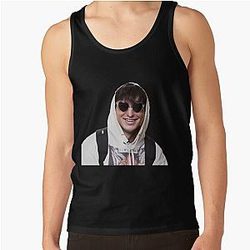 Joji Tank Tops - Cute Joji Sticker Tank Top RB3006