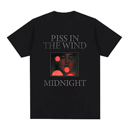 Piss In The Wind-MIDNIGHT Black Tee NTAN1203 Joji T-Shirts