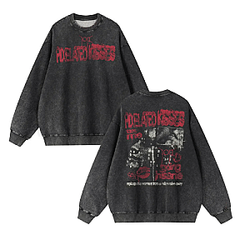 PIXELATED KISSES Inspired DTNK0204 Washed  Joji Sweatshirts