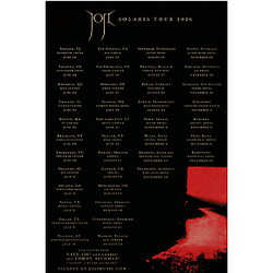 Joji 2026 SOLARIS Tour Date Joji Posters