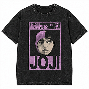 Pink And Black DTNK2406 Washed Joji T-Shirts