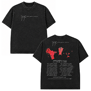 Joji x Corbin x Nate Sib Tour Map DTNK2207 Washed Joji T-Shirts