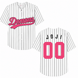 Demons 00 the EU edition 2026 Pink and White DTNK1708  Joji Baseball Jersey