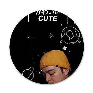 Joji Pins - Joji Cute Photo Print Metal Pin Accessories Clothes Backpack Decoration