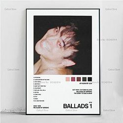 Joji Posters - Joji Smiling Printing Canvas Music Album Nectar Cover Poster