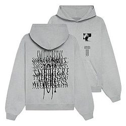 Joji Hoodies – SMITHEREENS Grey Printed Pullover Hoodie