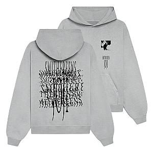 Joji Hoodies – SMITHEREENS Grey Printed Pullover Hoodie