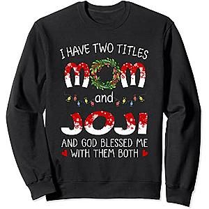 Joji Sweatshirts - Mom and Joji Pullover Christmas Sweatshirt Sweatshirt