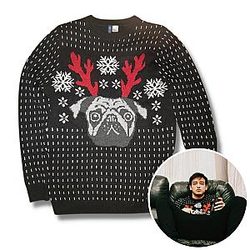 Joji Sweatshirts - Cute Puppy Ugly Sweatshirt Christmas