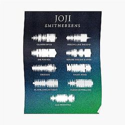 Joji Posters - Hot! Joji™ Smithereens Tracklist Wall Decor Poster