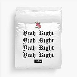 Yeah Right JOJI Duvet Cover
