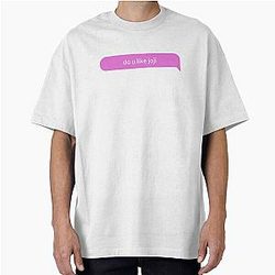 Do You Like Joji - Pink Oversized T-Shirt