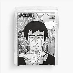 Manga Panel Joji Crying Duvet Cover