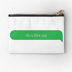 Do You Like Joji - Green Zipper Pouch,  "Green" seems to be a description of the "Zipper Pouch", this title is mainly referenced as a product item