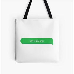 Do You Like Joji - Green All Over Print Tote Bag