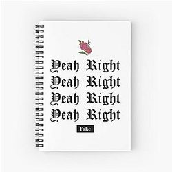 Yeah Right - JOJI Spiral Notebooks