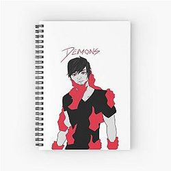 Joji Demons Spiral Notebook