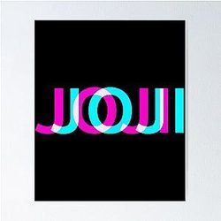 Joji My Name Is First Name Tag Poster