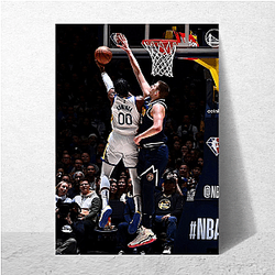 Jonathan Kuminga is a young and athletic player Jonathan Kuminga Posters