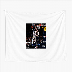 Jonathan Kuminga is a young and athletic player Jonathan Kuminga Tapestries