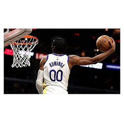Stay Out of Your Lane Jonathan Kuminga Slam Dunk Art Action Shot 24x36 Poster