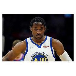 Glitter Glo Jonathan Kuminga Basketball Wall Art 12x16 Poster