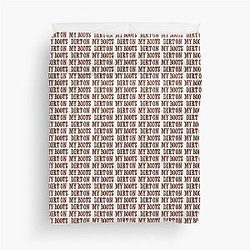 Dirt on My Boots by Jon Pardi Duvet Cover