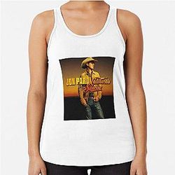 Trending Jon Pardi New Racerback Tank Top