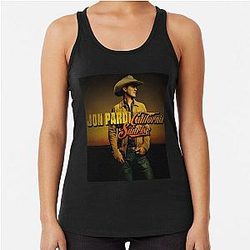 JON PARDI Essential Racerback Tank Top