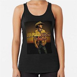 Jon Pardi Essential You Me Let's Dance While Going to The City Girls Gift Racerback Tank Top