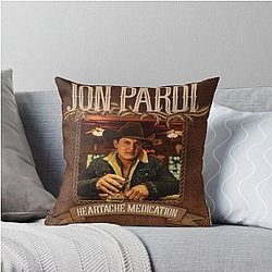 Jon Pardi Throw Pillow
