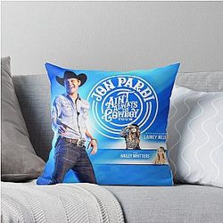 Jon Pardi Throw Pillow