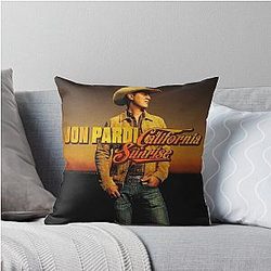 Jon Pardi Throw Pillow