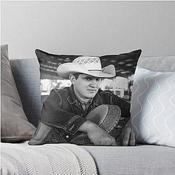 Jon Pardi Throw Pillow